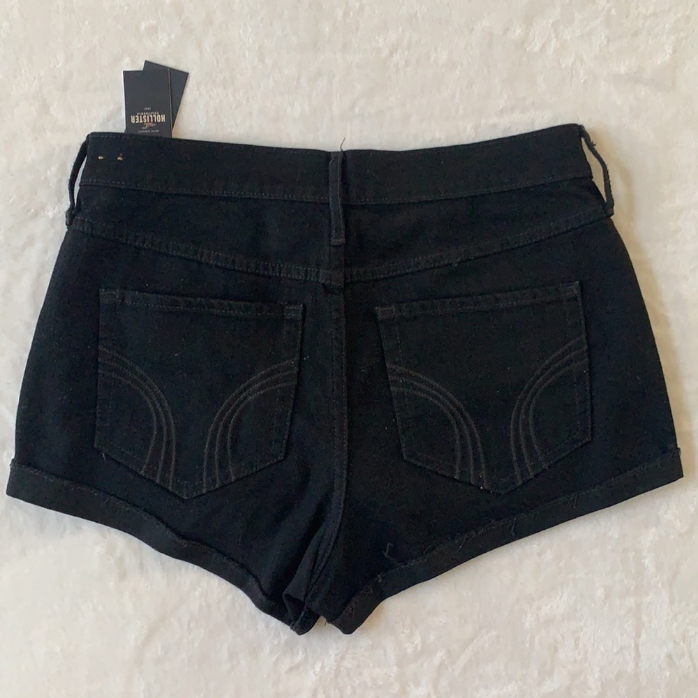 Hollister Black High Rise Denim Shorts - Picture 5 of 5